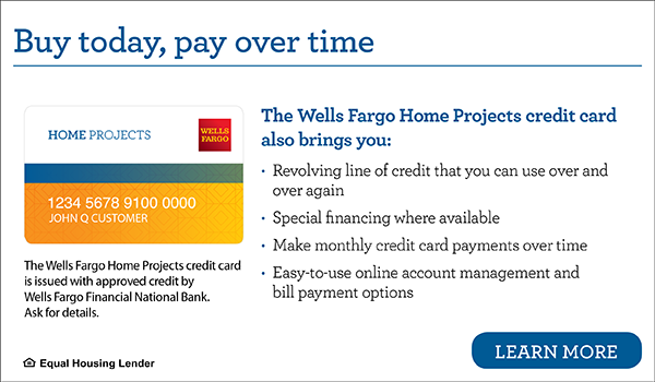 The Wells Fargo Home Projects Credit Card